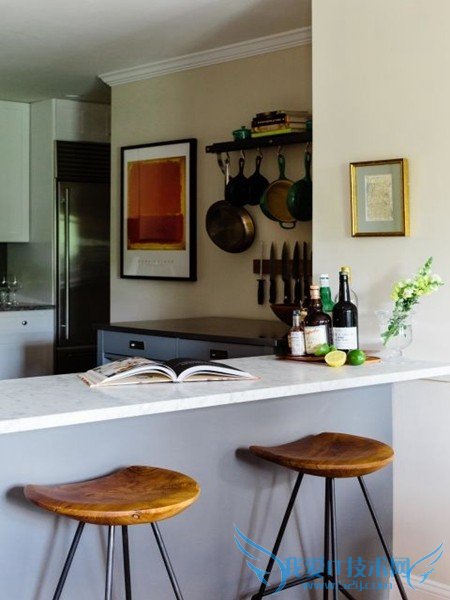 抽象灵感海军蓝公寓