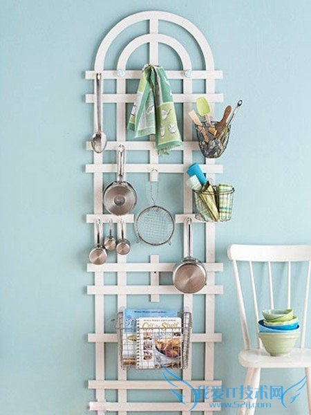 厨房的立面收纳创意