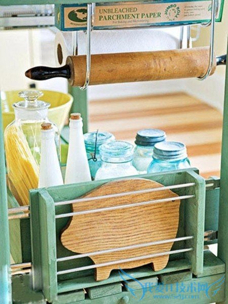 厨房的立面收纳创意