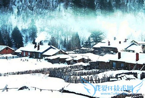 零下30度下的城市