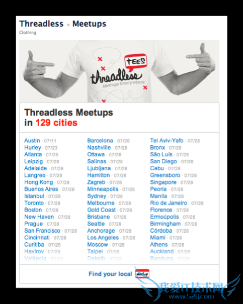 threadless meetups