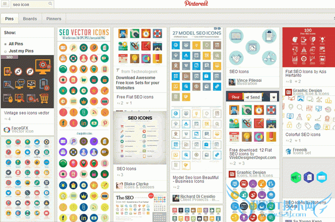 我是如何寻找seo图标素材的