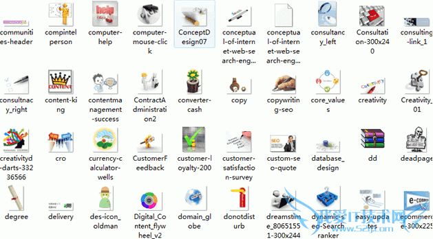 我是如何寻找seo图标素材的