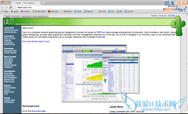 best free networking tools for system administrator in 2015 - cacti