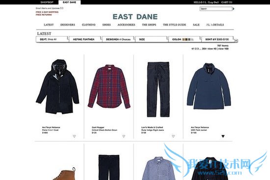 解密网购服装的男性顾客 我爱IT技术网