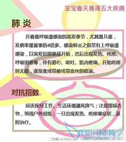 盘点春天宝宝最容易得的5大疾病 三联