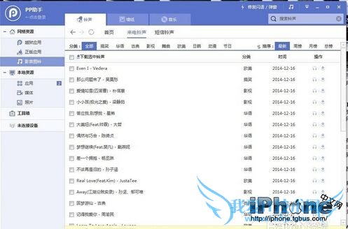 iPhone6自定义铃声必须是什么格式的? 52IJ手机之家