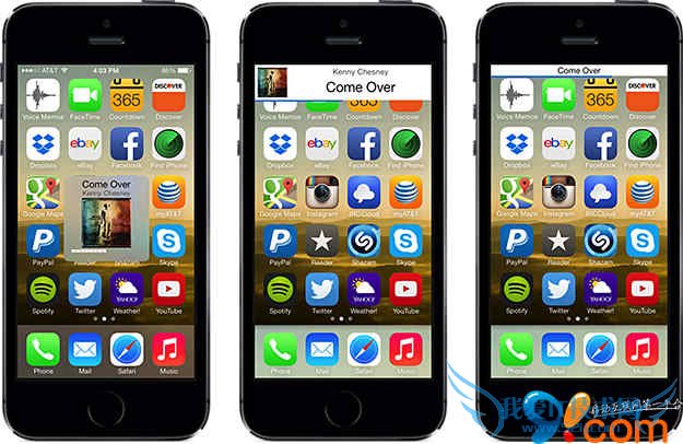 iOS7音乐播放HUD显示增强插件 52IJ手机之家