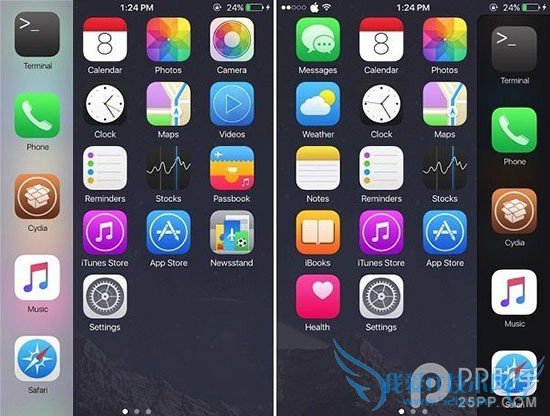 iOS8.4越狱插件应用启动器DockBar 让设备更有效率 52IJ手机之家