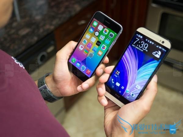 iPhone 6对比HTC One M8速度测试 52IJ手机之家
