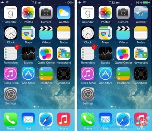 ios如何让天气应用图标显示当前天气动态 52IJ手机之家