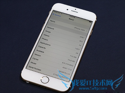 IPHONE6 16G实际总容量只有12G的原因