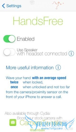 HandsFree 2使用指南 52IJ手机之家