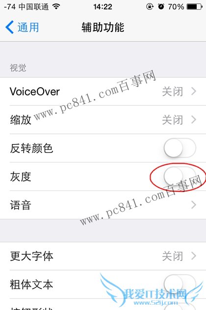 iphone6怎么设置黑白屏?iphone6黑白屏设置教程