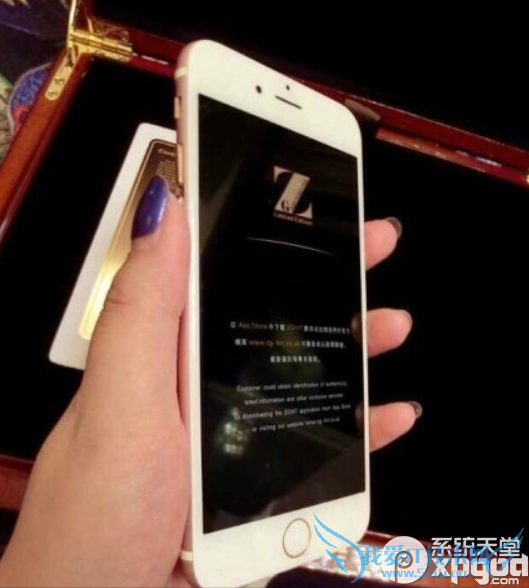 粉色版iphone6真机图赏