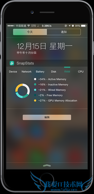 强烈推荐 盘点5款为iOS8通知中心而生的应用
