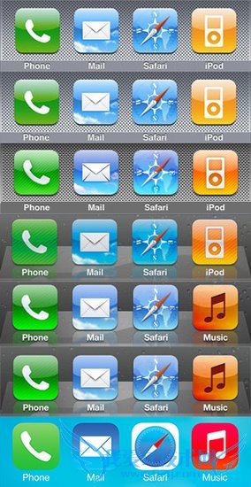 iOSϵͳ汾Իع iOS 7仯