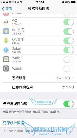 iOS9.1怎么关闭WiFi助理 iPhone6s关闭Wi-Fi助理方法