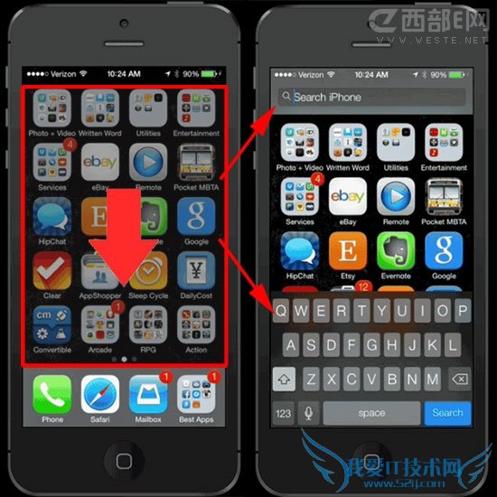 iOS7搜索界面在哪 52IJ手机之家