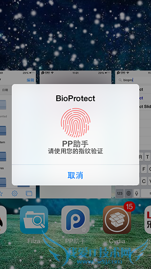 iPhone5s iOS8ԽBioProtect 