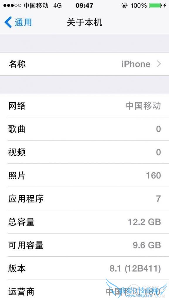 A1526/A1528型号的iPhone5c/5s破解iOS8.1联通/移动4G