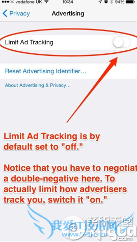 ios8如何关闭默认追踪功能 默认追踪功能关闭方法