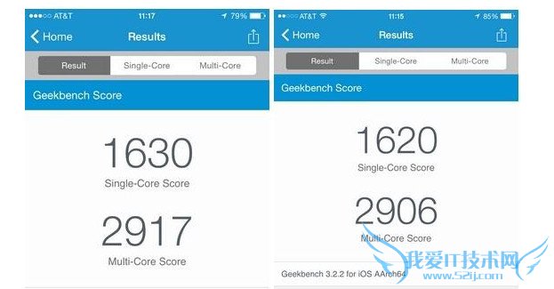 iPhone也来跑跑分——Geekbench 3限免 52IJ手机之家