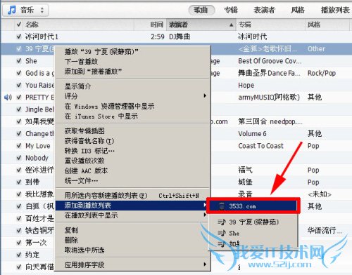 添加到播放列表