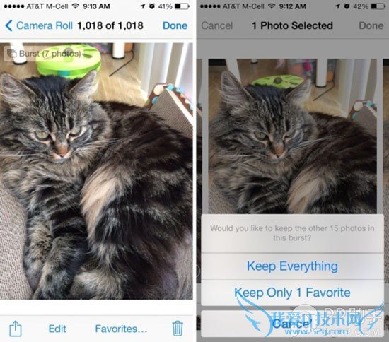 ios7.0.2补丁升级 使iPhone5s连拍模式仅留最佳照片 52IJ手机之家