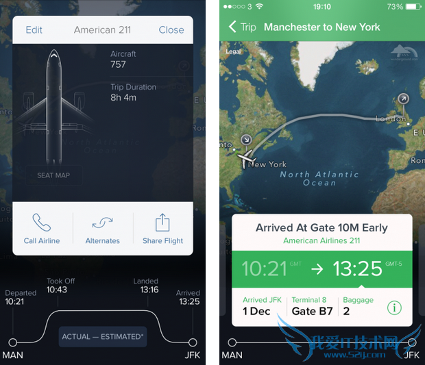 FlightTrack 5 iOSƽ̨ѺϢѯ 52IJֻ֮