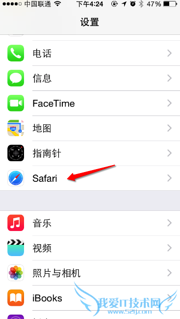 iPhone6ô鿴Safari룿 52IJֻ֮