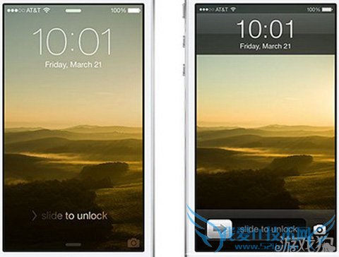 iOS7还原成iOS6锁屏界面 52IJ手机之家
