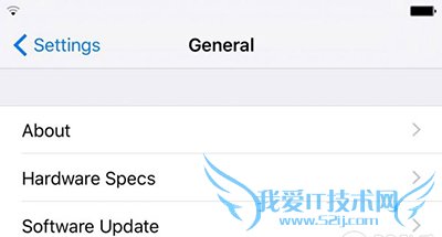 iPhone6s越狱后查看硬件规格方法