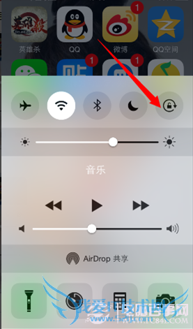 iPhone6/6 plus如何关闭屏幕旋转?iPhone6/6 plus关闭屏幕旋转教程