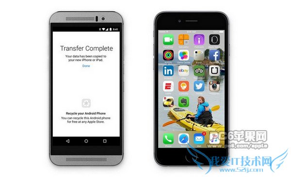 Android资料迁移Move to iOS 52IJ手机之家