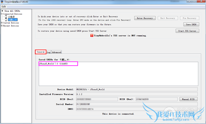 Ϊios6.1.3/ios7Խ· ios7.0.4 SHSH̳