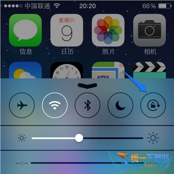 iphone6 plus怎么关闭屏幕旋转? 52IJ手机之家