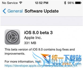 ios8 beta3ô 52IJֻ֮