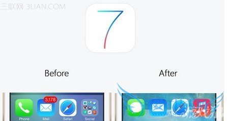 iOS7重拾经典反光效果玻璃Dock栏 52IJ手机之家