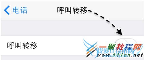 iPhone6呼叫转移怎么设置?苹果6呼叫转移设置教程