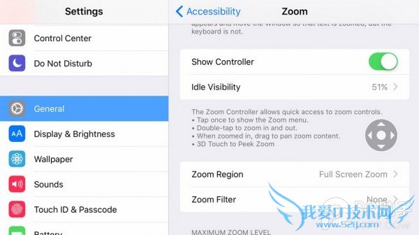 iPhone6s 3D Touch隐藏功能:缩放 52IJ手机之家