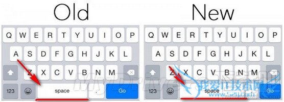 iPhoneÆ»¹ûÊÖ»úiOS 8.3ϵͳÊäÈë¼üÅ̲¼¾ÖÐ޸ĽéÉÜ 52IJÊÖ»úÖ®¼Ò