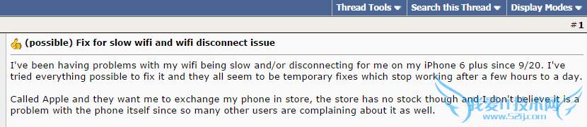 ios8连接wifi不稳定怎么办? 52IJ手机之家