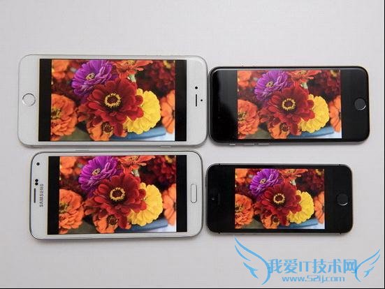 iPhone 6/Plus/5s/三星S5谁的屏幕更好? 52IJ手机之家