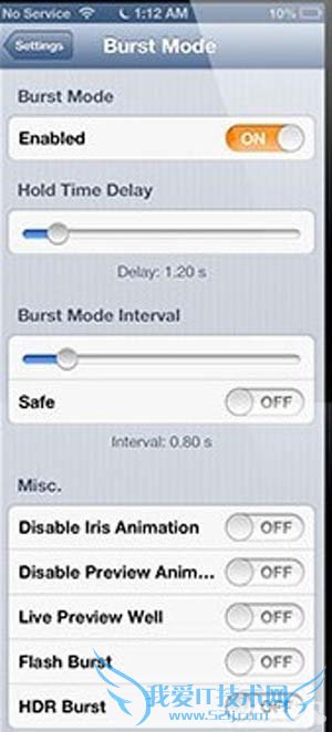 旧设备也能体验iOS7连拍模式教程解析2