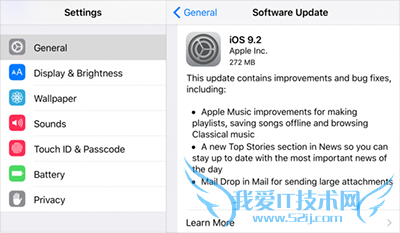 iphone6s/6s Plus显示电量百分比故障解决办法