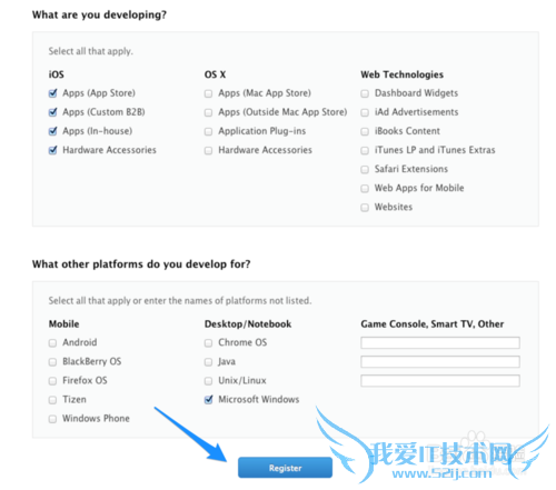 苹果iOS7开发者账号注册申请教程