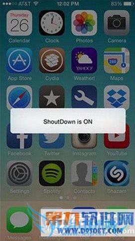 ios7.1.1越狱shoutdown插件怎么用? 52IJ手机之家