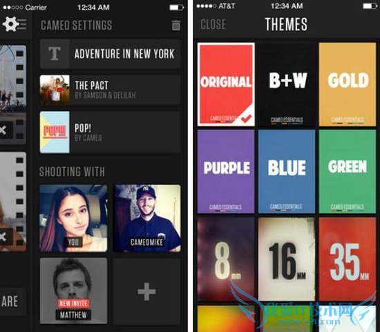 给视频添加浮动文字的应用Cameo 乐趣十足