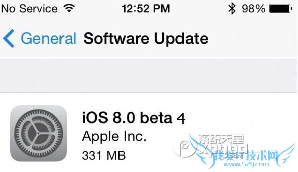 ios8beta4什么时候出? 52IJ手机之家